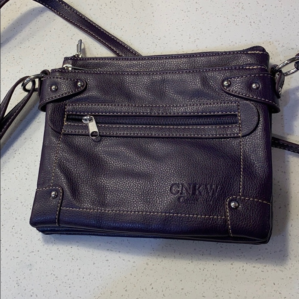 CKNW leather purse